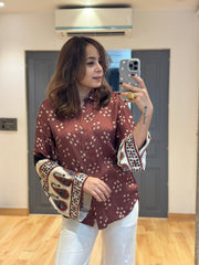 Tanya Bandhani Rabari Heritage Shirt