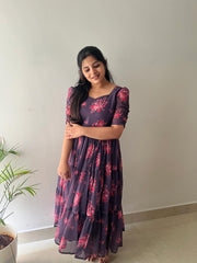 Embark On Summer In Style With Our Latest Fox Georgette Midi Dress