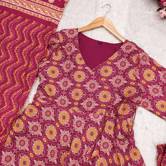 Graceful Soft Cotton Kurta Set