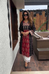 Minaxi Ajrakh Print Cotton Kurta