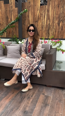 Meenu Ajrakh Print Cotton Kurta