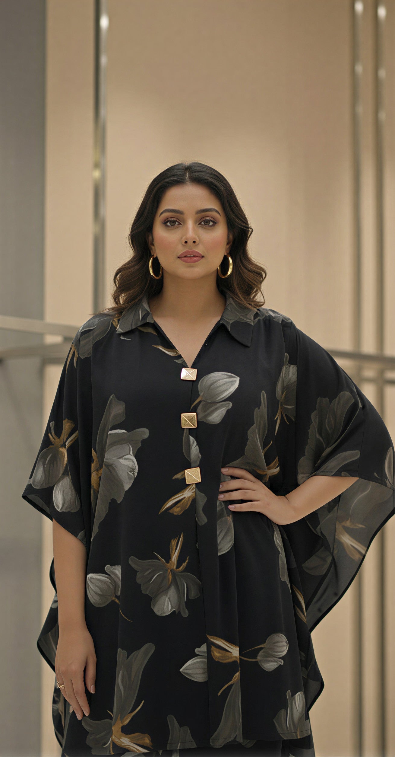 Rafaa Kaftan Style Imported Co-ord Set