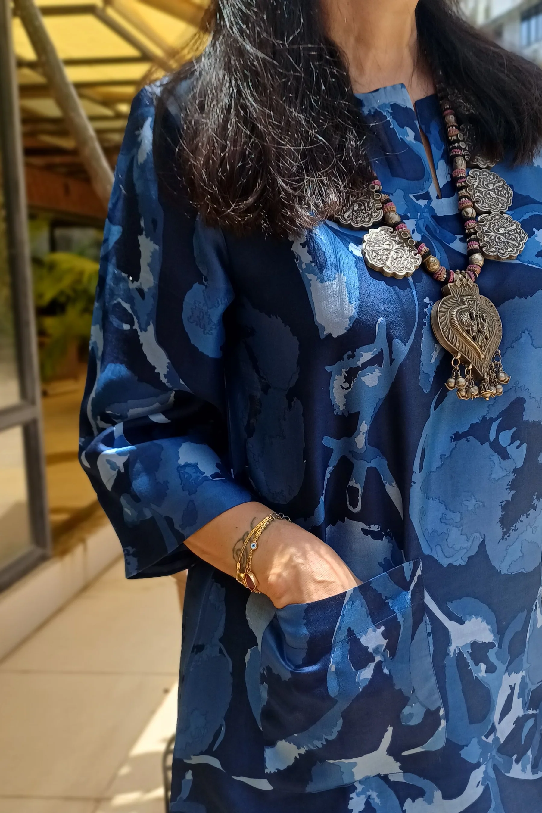 Isha Cotton Printed Bloom Cord-Set