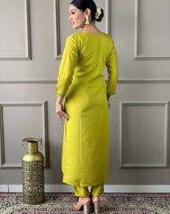 Tropical Lariqc Ethnic Kurta-Set