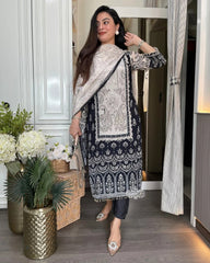 Sea Breeze Pure Muslin Kurta set