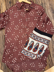Tanya Bandhani Rabari Heritage Shirt
