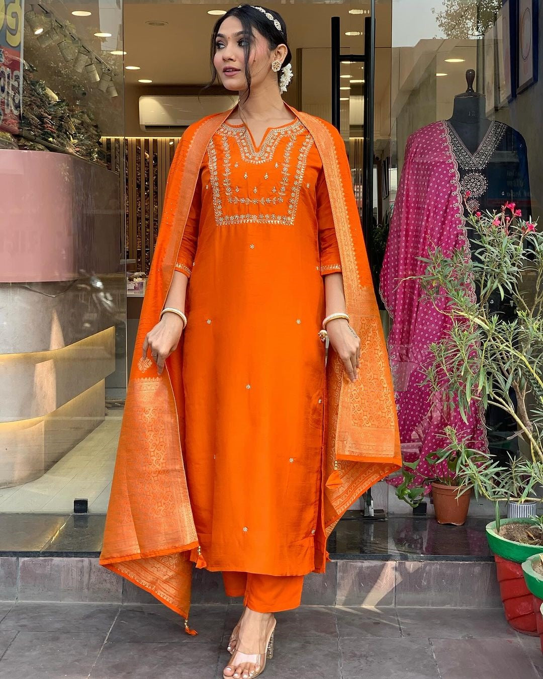 Flamingo Fanta Ethnic Kurta-Set