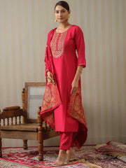 Luxurious Gajri Ethnic Kurta-Set