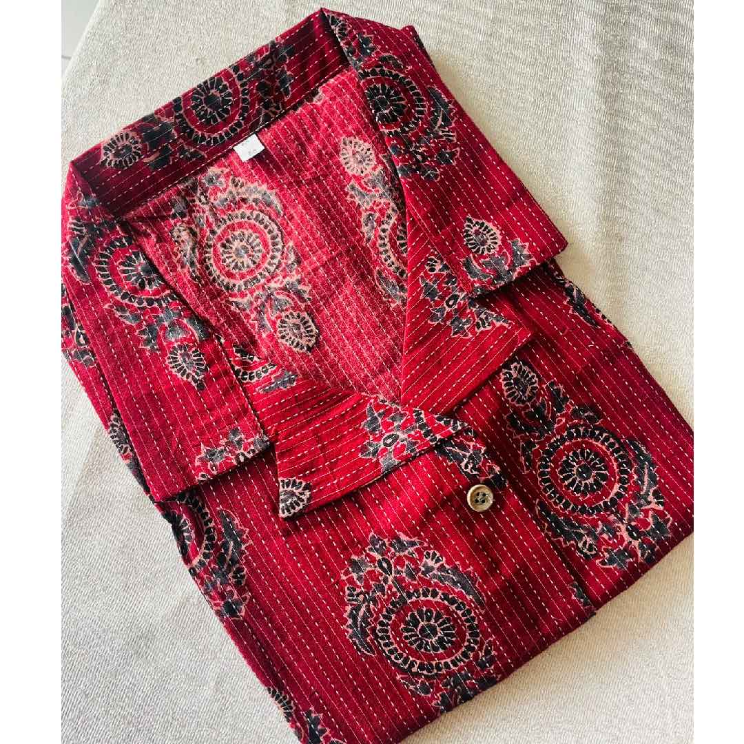 Anju Cotton Kantha Shirts