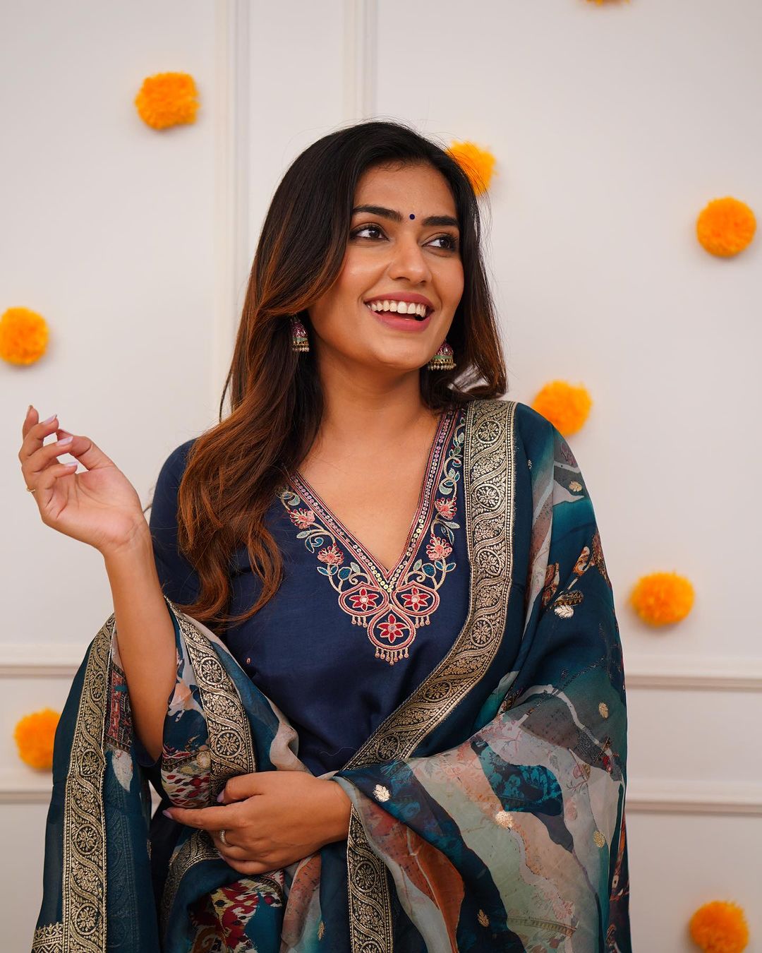 Stunning Rama Ethnic Kurta-Set