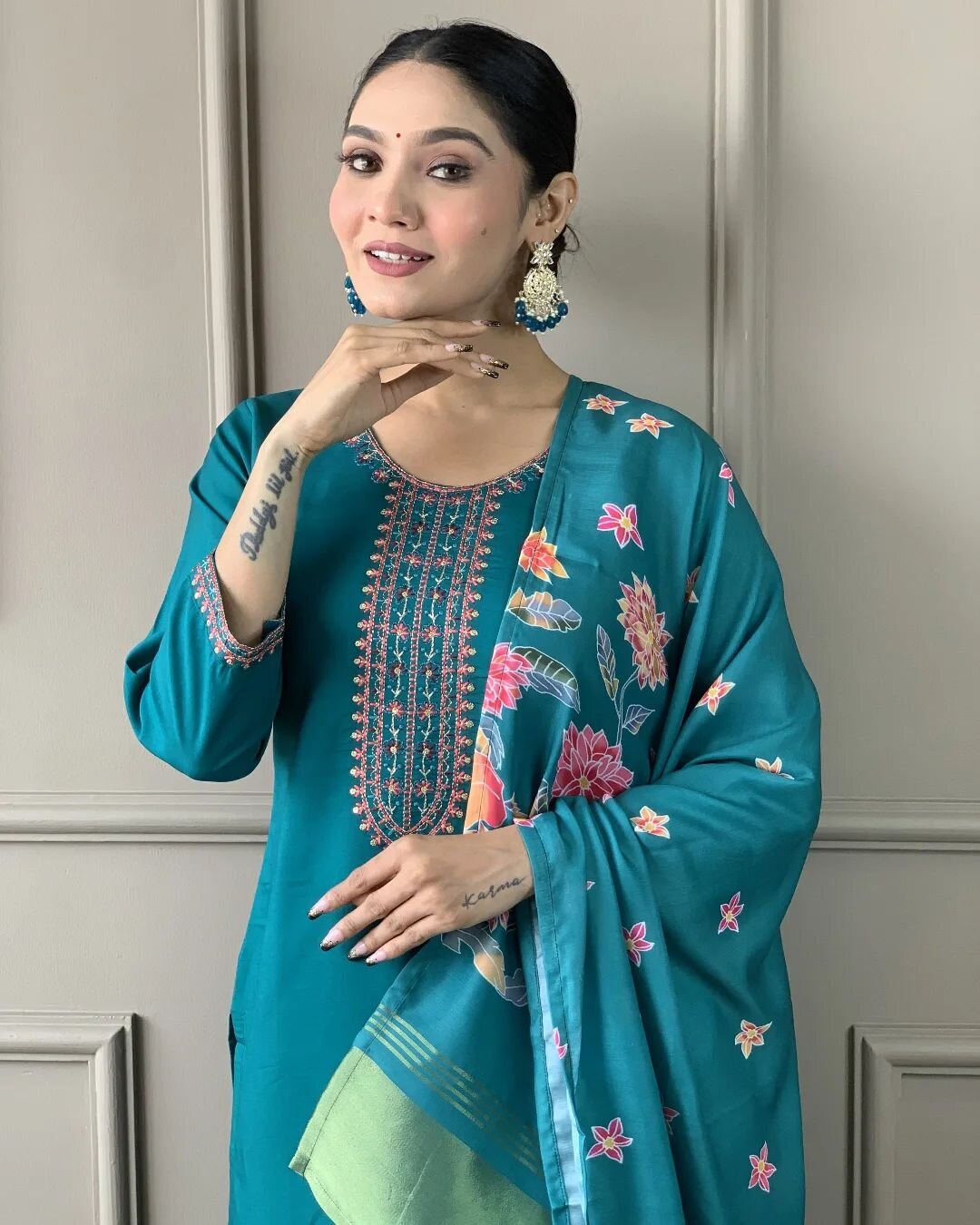Scarlet Rama Ethnic Kurta-Set