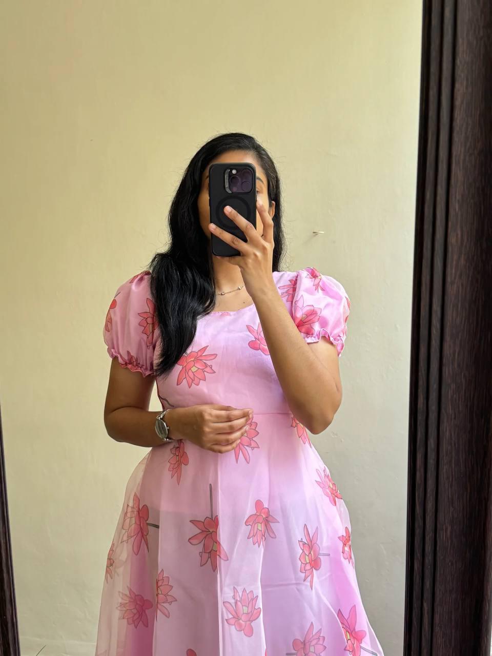 Celebrate Beautiful Floral Maxi For Upcoming  Season With Beautiful Floral Print