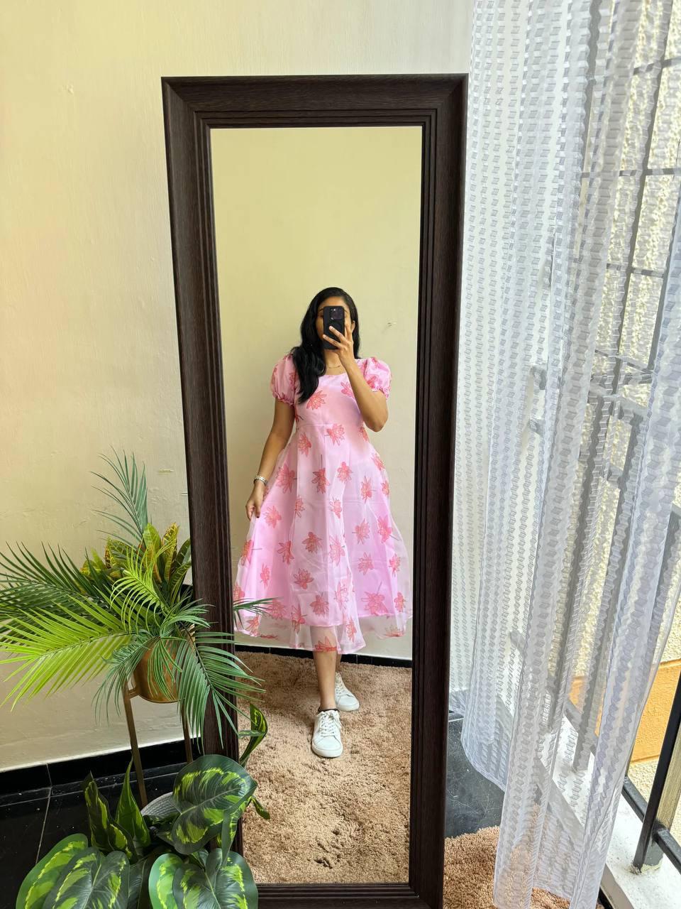 Celebrate Beautiful Floral Maxi For Upcoming  Season With Beautiful Floral Print