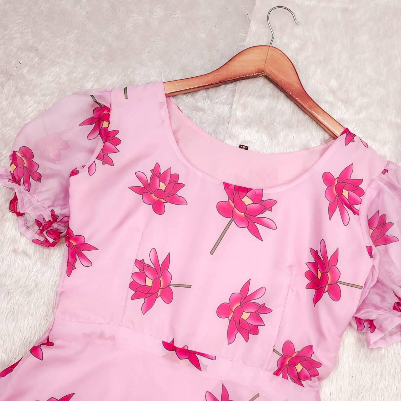 Celebrate Beautiful Floral Maxi For Upcoming  Season With Beautiful Floral Print