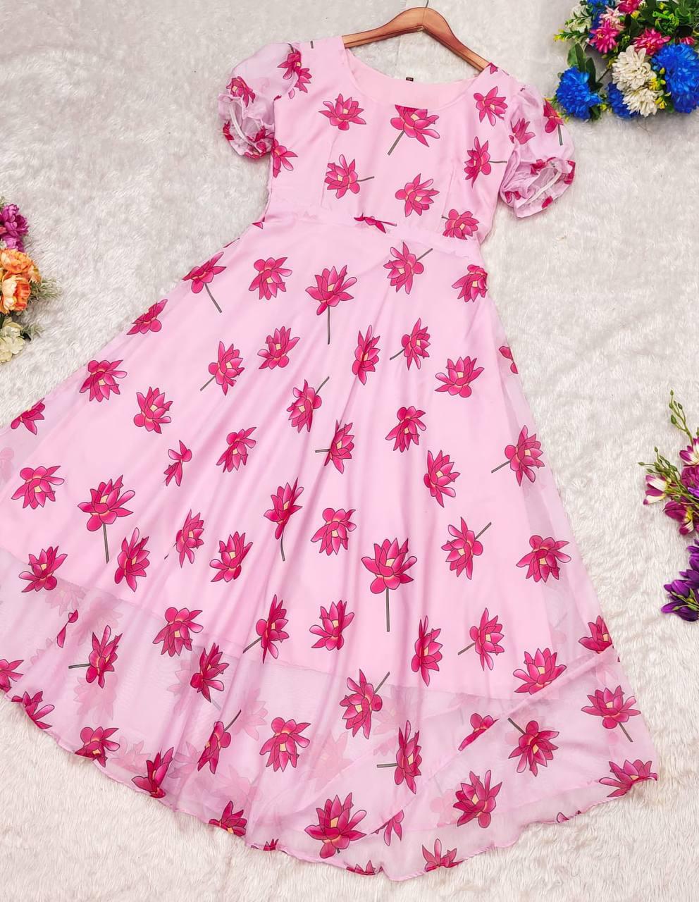 Celebrate Beautiful Floral Maxi For Upcoming  Season With Beautiful Floral Print