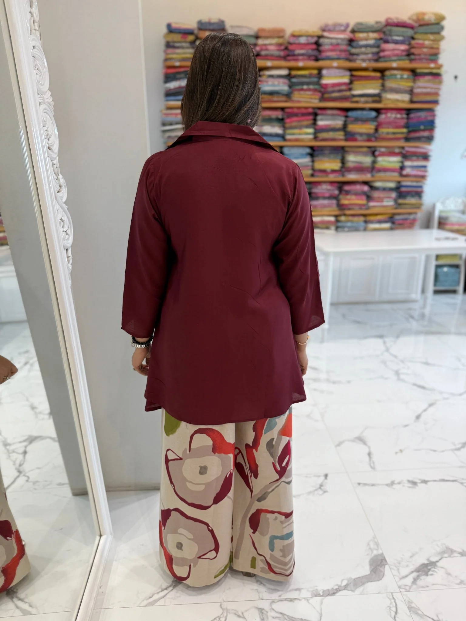 SARAA Muslin Indo-Western Co-ord Sets
