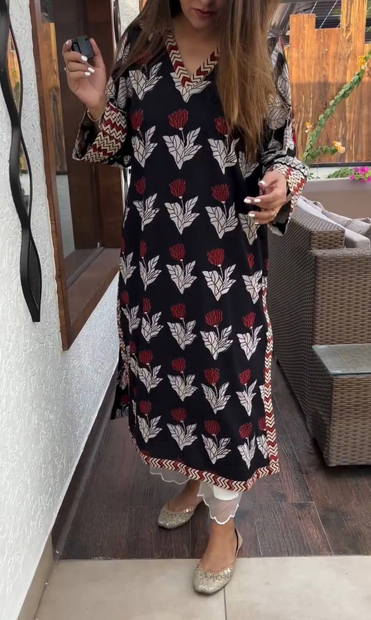 Rashmi Jaipur Print Cotton Kurta