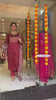 Radiant Maroon Ethnic Kurta-Set