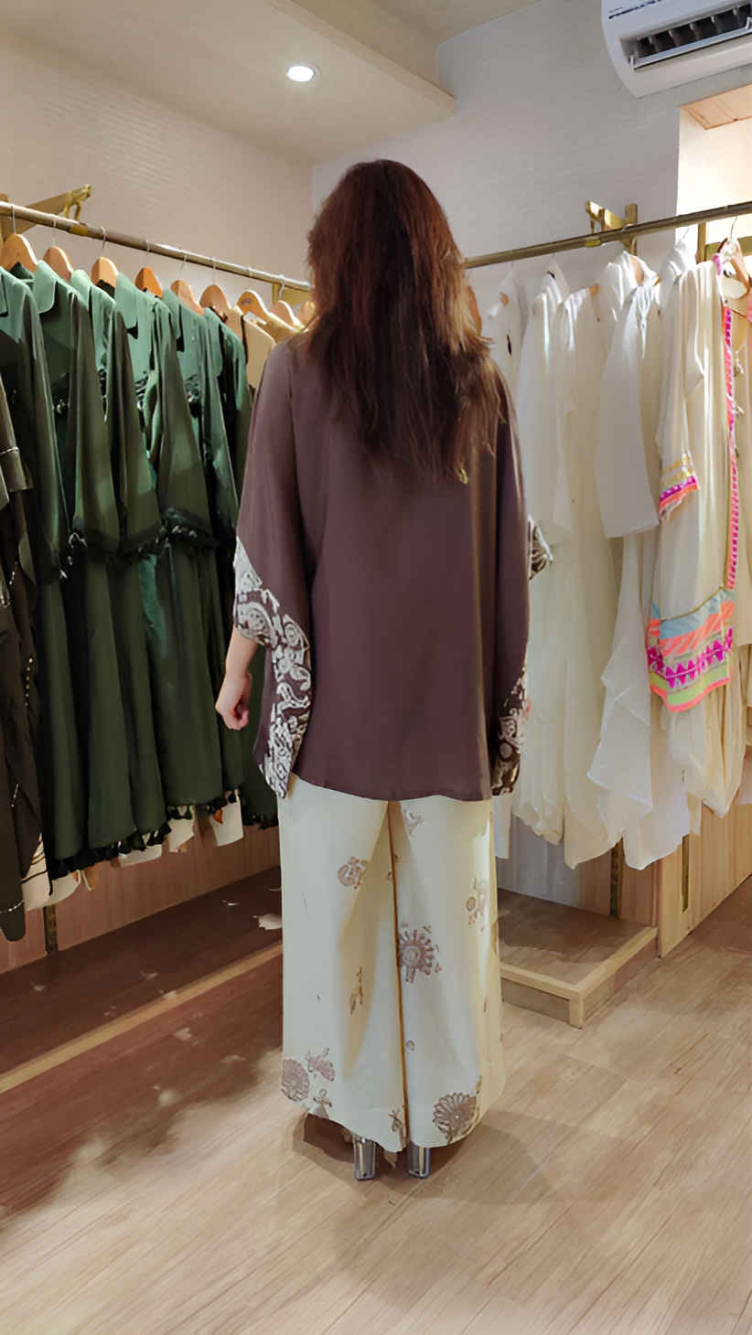 Amira Handcrafted Kimono Coord Sets in Earthy & Pastel Tones
