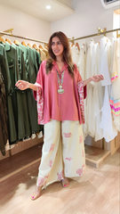 Amira Handcrafted Kimono Coord Sets in Earthy & Pastel Tones